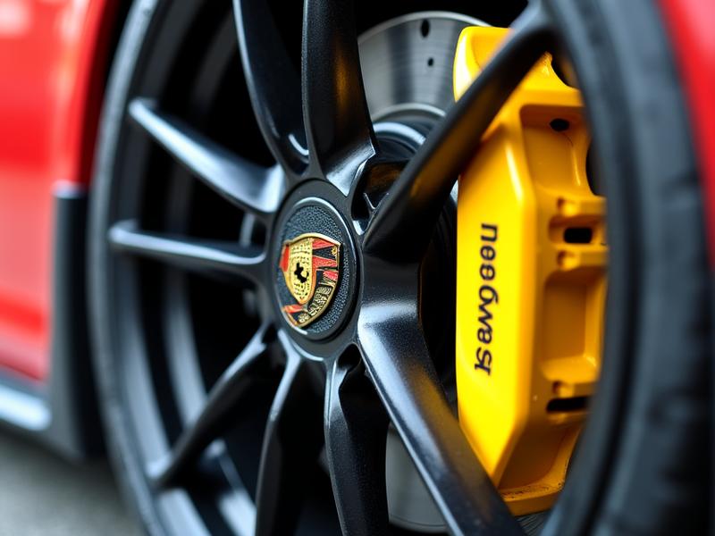 ポルシェGT3RSのホイール周り